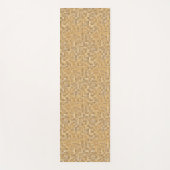 Tapis De Yoga Orange Bloom (Devant)