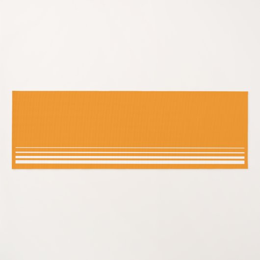 tapis de yoga orange et gris (Devant (Horizontal))