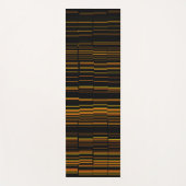 Tapis De Yoga Orange Moderne Très Cool (Devant)