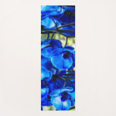 Tapis De Yoga Orchidées bleues (Devant)