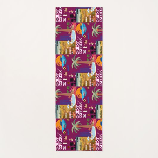 TAPIS DE YOGA ORIENT EXPRESS (Devant)