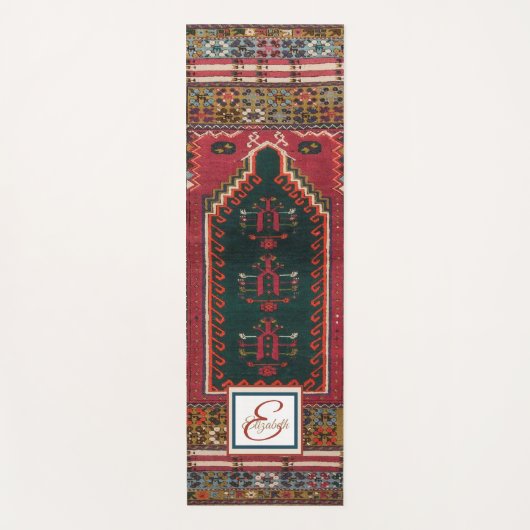 Tapis De Yoga Oriental Antique Kilim Rug (Devant)