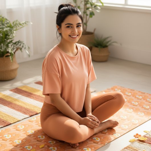 Tapis de yoga ours