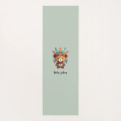 Tapis De Yoga Ours amérindien (Dos)