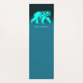 Tapis De Yoga Ours bleu Kodiak (Dos)