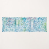 Tapis De Yoga Owl Mandala Zen (Devant (Horizontal))