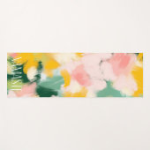 Tapis De Yoga Painterly abstraite prairie Namaste (Devant (Horizontal))