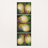 Tapis De Yoga Paire de fleurs d'orchidée blanche (Devant)