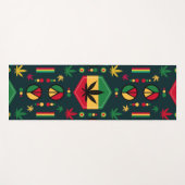 Tapis De Yoga Paix mondiale (Devant (Horizontal))