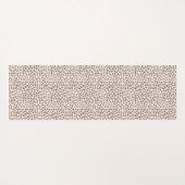 Tapis De Yoga Pale Leopard (Dos (Horizontal))