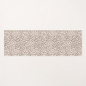 Tapis De Yoga Pale Leopard (Devant (Horizontal))