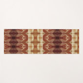 Tapis De Yoga Pale Peachy Ikat 9 (Devant (Horizontal))