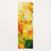 Tapis De Yoga Palette Artiste Colorée (Devant)