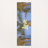 Tapis De Yoga Palm Trees Love (Devant)