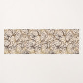 Tapis de Yoga Palmiers Marron (Devant (Horizontal))