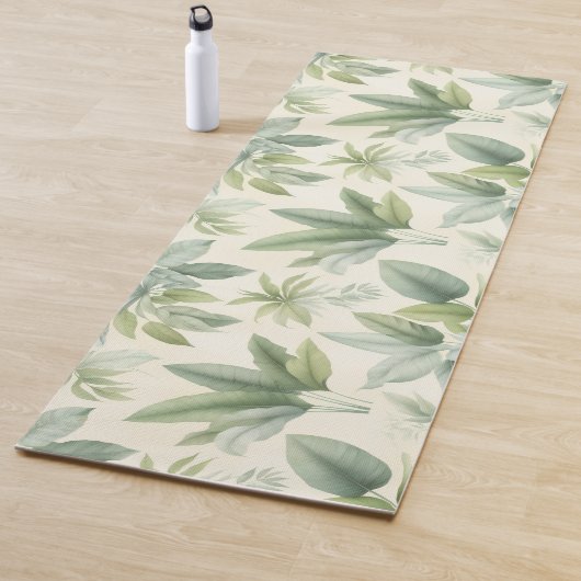 Tapis De Yoga Palmiers Paradis (En situation)