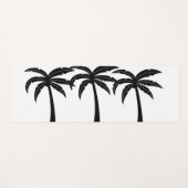 Tapis De Yoga Palmiers tropicaux (Devant (Horizontal))