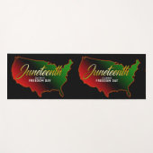 Tapis De Yoga Pan African (Devant (Horizontal))