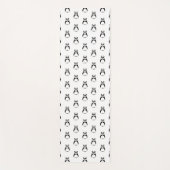 Tapis De Yoga Panda géométrique (Devant)