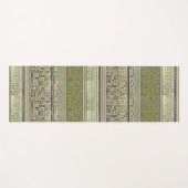 Tapis De Yoga Panes d'or (Devant (Horizontal))