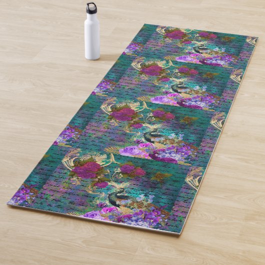 Tapis De Yoga Paon modifié (En situation)