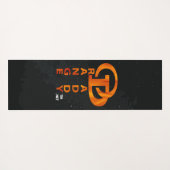 Tapis De Yoga Papa orange + Levée Phoenix (Dos (Horizontal))