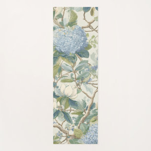 Tapis De Yoga Papier peint Little Magnolia Willow Floral Coastal