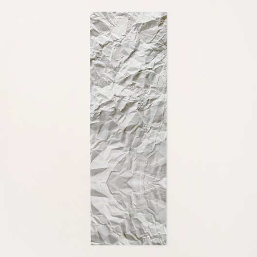 Tapis De Yoga Papier ridé drôle (Devant)