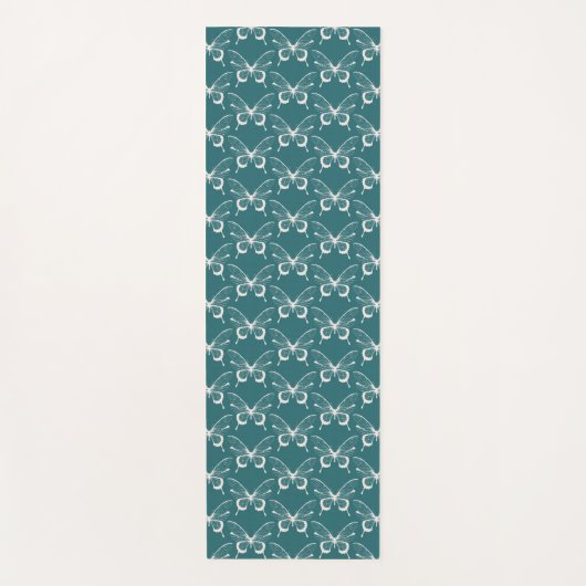Tapis de yoga papillon (Devant)