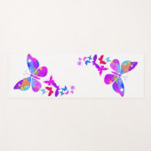 Tapis de Yoga papillon (Devant (Horizontal))
