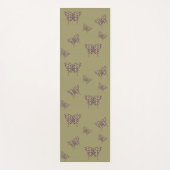 Tapis de yoga Papillon africain (Devant)