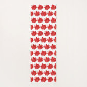 Tapis De Yoga Papillon asiatique Japonais Conception Kamon (Dos)