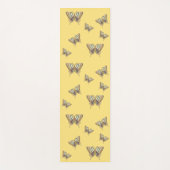 Tapis de yoga Papillon Aztec (Devant)