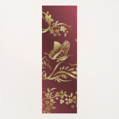 Tapis De Yoga Papillon d'or (Devant)