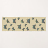 Tapis de yoga Papillon japonais (Devant (Horizontal))