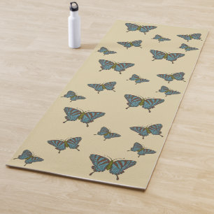 Tapis de yoga Papillon japonais