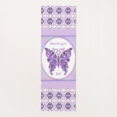 Tapis De Yoga Papillon pourpre 31 (Dos)