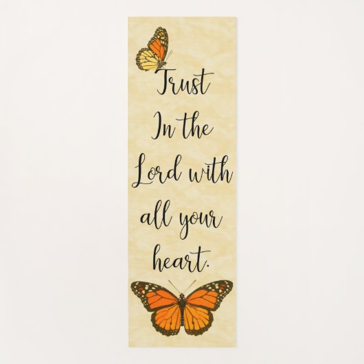 Tapis De Yoga Papillon Trust yoga Mat (Devant)