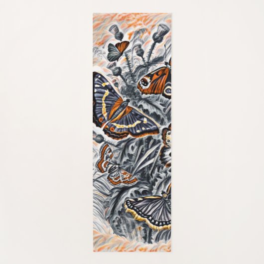 Tapis De Yoga Papillons (Devant)