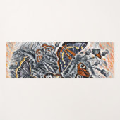 Tapis De Yoga Papillons (Devant (Horizontal))