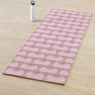 Tapis De Yoga Papillons Abstraits