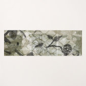 Tapis De Yoga Papillons arabes II (Devant (Horizontal))