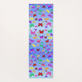Tapis De Yoga Papillons bleus (Dos)