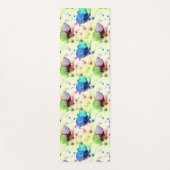 Tapis De Yoga Papillons d'aquarelle Yoga Mat (Devant)