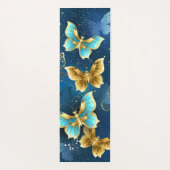Tapis De Yoga Papillons d'or (Dos)
