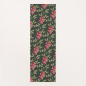 Tapis De Yoga Papillons Et Vert Fleur De Pois Doux (Devant)