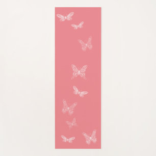 Tapis De Yoga Papillons farceurs Coral Yoga Mat
