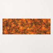 Tapis De Yoga Papillons fritillaires du Golfe (Devant (Horizontal))