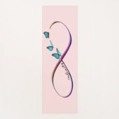 Tapis De Yoga papillons infinis (Devant)