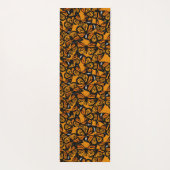 Tapis De Yoga Papillons Monarque Orange Nature Imprimer (Dos)